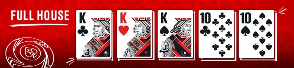 Full house, full de reis com dez