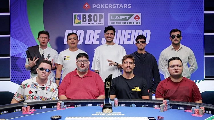 Mesa Final BSOP Rio de Janeiro