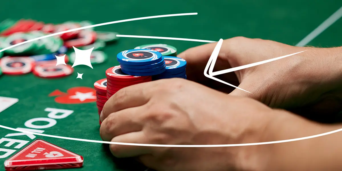 Jogador de MTT indo all-in no início do torneio – exemplo clássico de erro na fase inicial